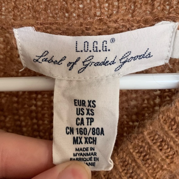 Tan knitted sweater - Picture 3 of 3